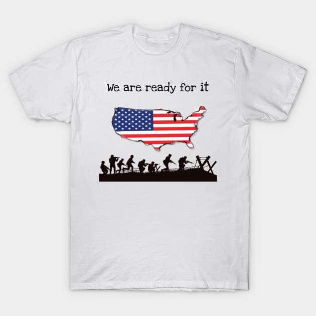 World war 3 T-Shirt by Manafff